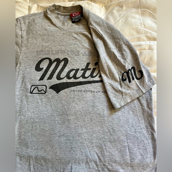 MATIX skateboard 1999 T-shirt in gray and black, size S. - Picture 2 of 3
